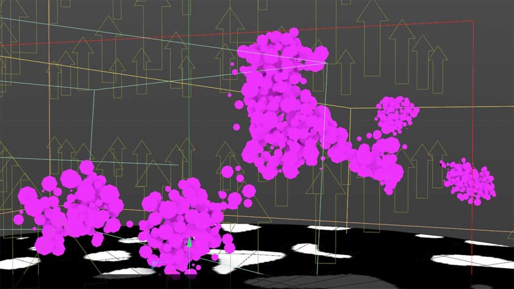 x-particles create growth system